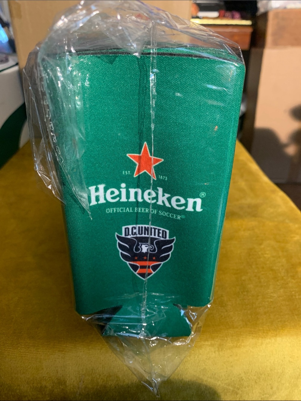 Heineken DC United Green Can Cooler Bundle